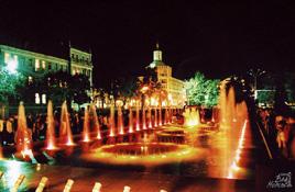 Dnipropetrovs'k, Ukraine, Fountain