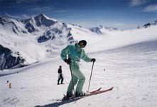 Alpine ski on Elbrus