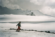 Wind and snow on Elbrus